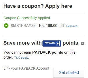 Ebay New User Promo Code : Rs 100 Off on Rs 200 + 10% ...